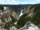Waterfalls on the Yellowstone River